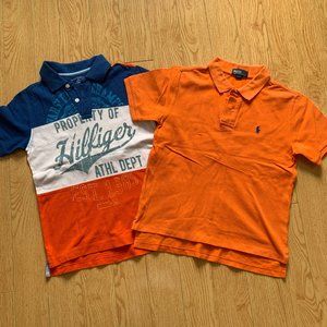 Boys Polo Tee T-shirt Top Short Sleeve Shirt Tommy